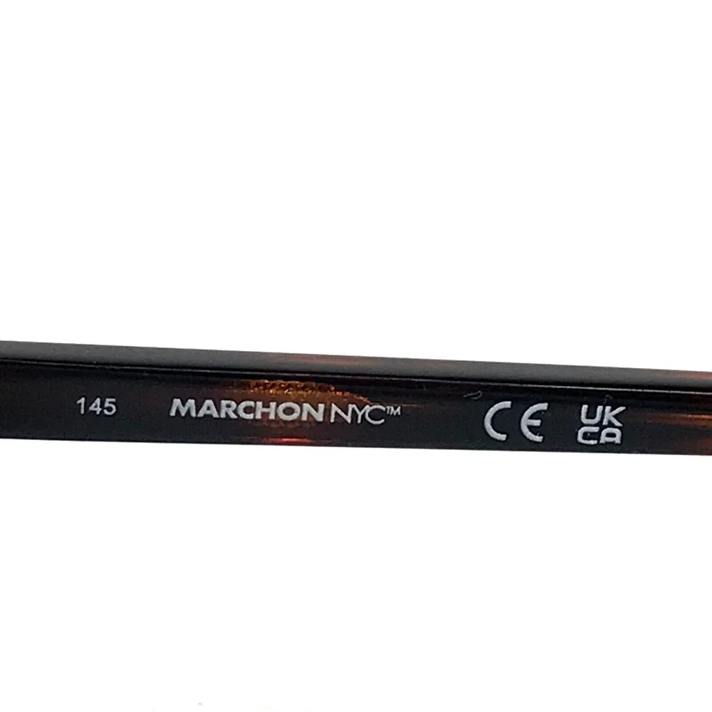 Marchon NYC Eyeglasses Frame M-3509 209 Tortoise Green Square Full Rim 51-17-145